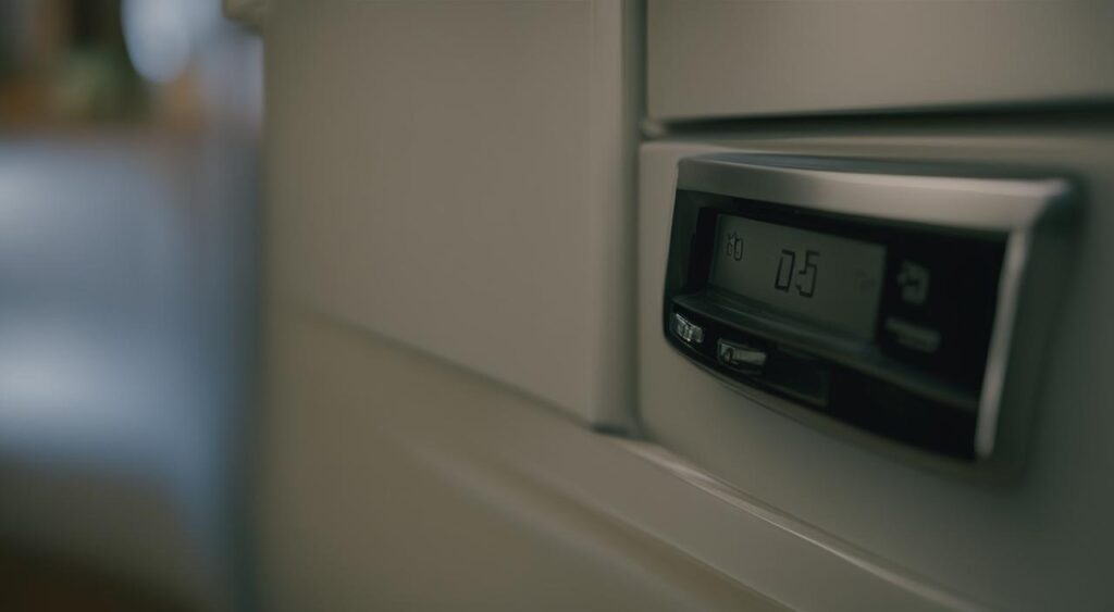 Termostato e Botão de Degelo