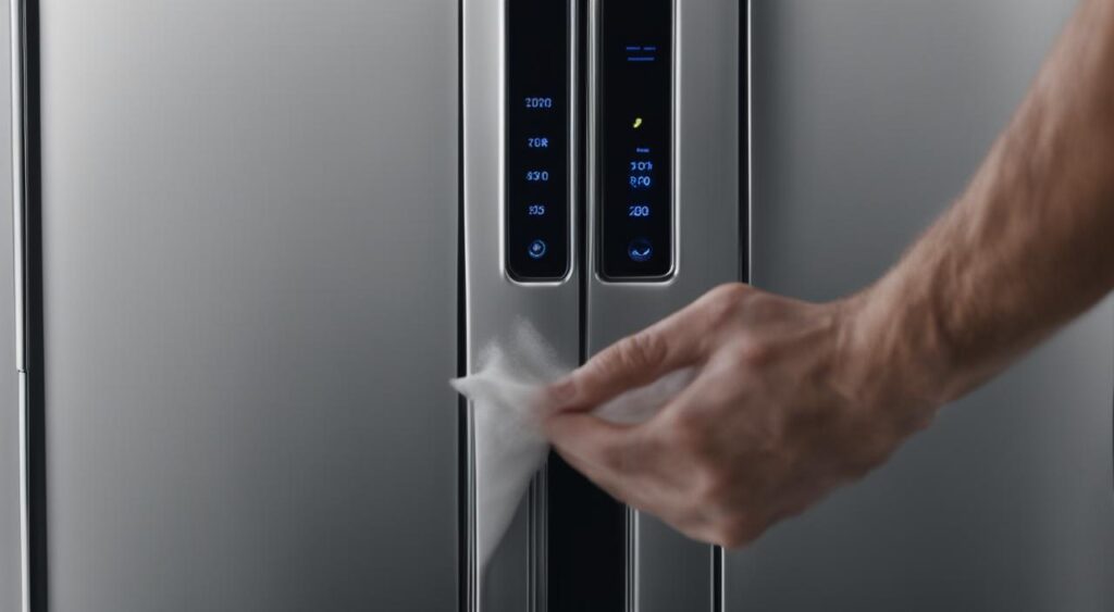 como tirar risco de geladeira inox electrolux