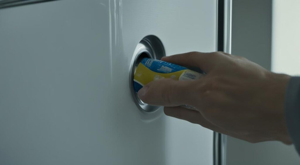 como usar bicarbonato de sódio para remover riscos de geladeira inox