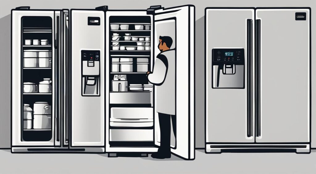 economia de energia desligando a geladeira